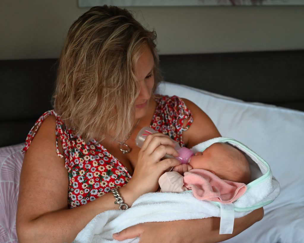 *mama en baby