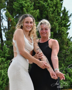 2 vrouwen mooie pose